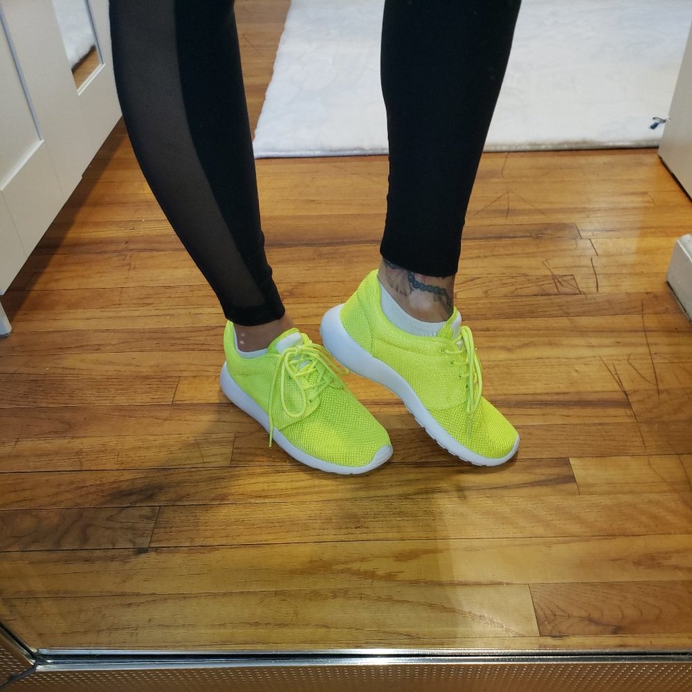 Neon Yellow Sneaker